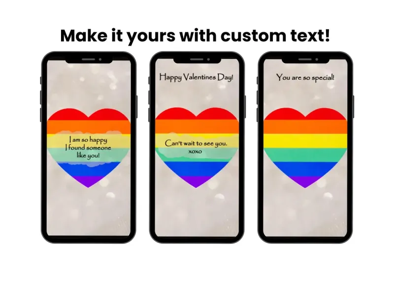 Pride Love Scratch Card, LGBTQ+ Inclusive Digital Card — view 2